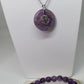 Pendentif en Améthyste et son Bracelet